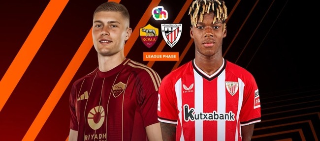 Màn đụng độ AS Roma vs Athletic Bilbao