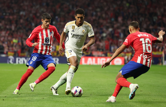 Màn đụng độ Atletico Madrid vs Real Madrid