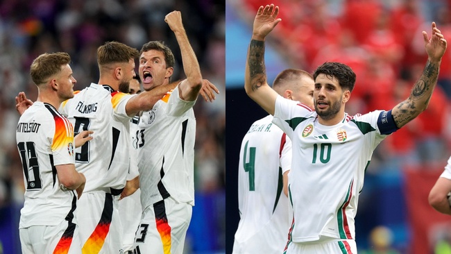 Màn đụng độ Đức vs Hungary