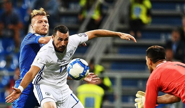 Màn đụng độ Israel vs Italia