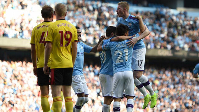 Màn đụng độ Manchester City vs Watford