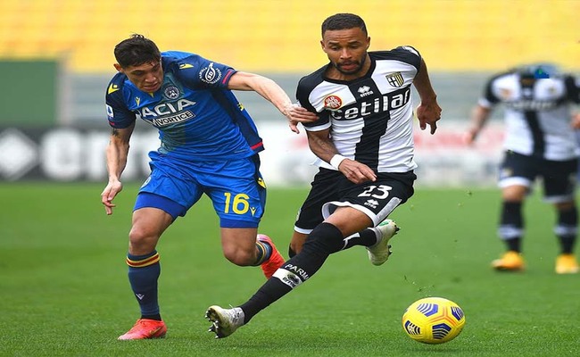 Màn đụng độ Parma vs Udinese