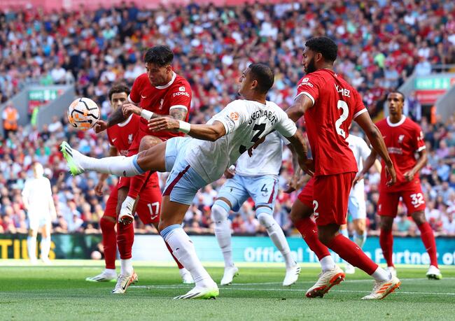 Màn đụng độ Liverpool vs Aston Villa