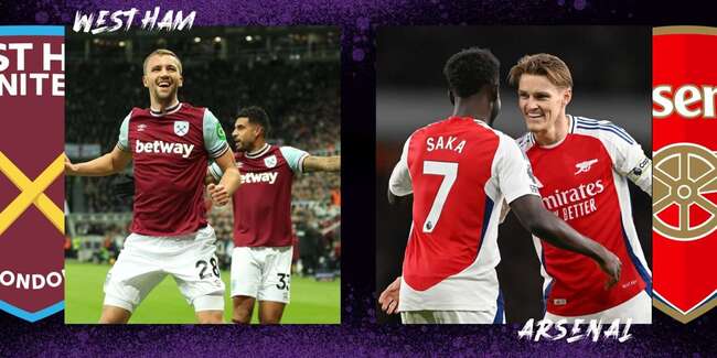 Màn đụng độ West Ham vs Arsenal