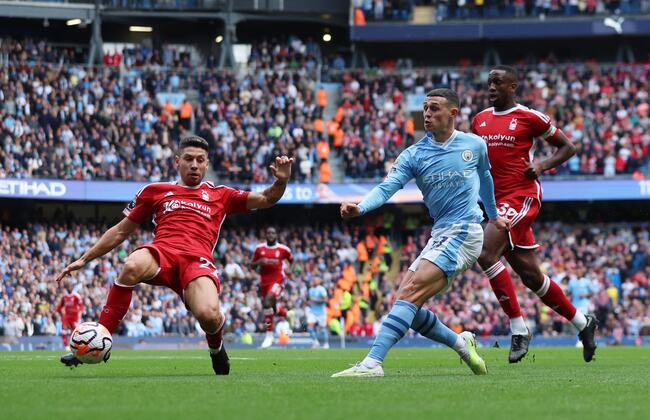 Màn đụng độ Manchester City vs Nottingham Forest