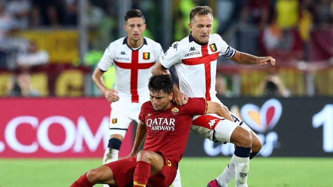 Màn đụng độ AS Roma vs Genoa