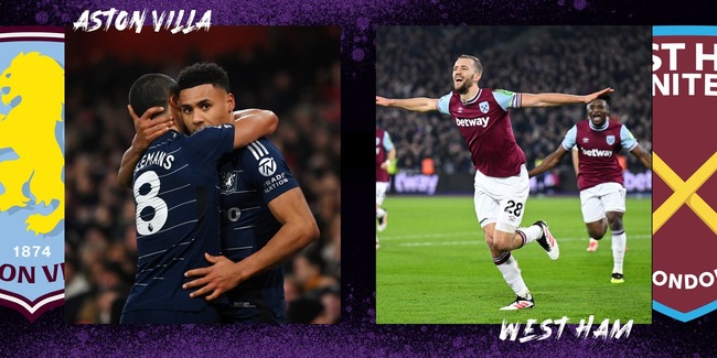 Màn đụng độ Aston Villa vs West Ham