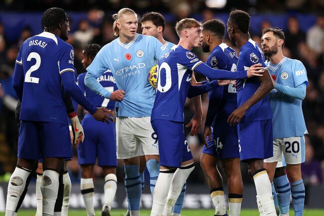 Màn đụng độ Manchester City vs Chelsea
