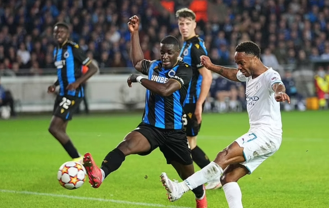 Màn đụng độ Manchester City vs Club Brugge